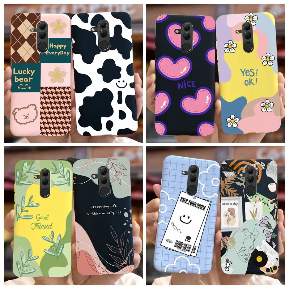 Противоударный чехол для Huawei Mate 20 Lite, с рисунком