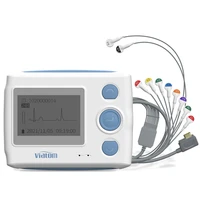 viatom th12 medical ai analysis 12 leads holter monitor ecg cable electrode machine portable ecg device 12 lead ecg recording