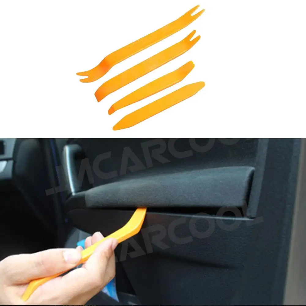 

Auto Car Tools Door Clip Panel Trim Removal Tool Kits Navigation Disassembly Seesaw Car Interior Plastic Seesaw Conversion 1 Set