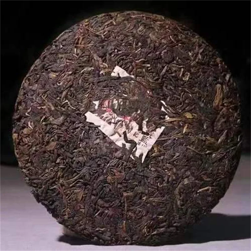 1998 Yr Chinese Tea Yunnan Raw Pu'er Tea 357g Oldest Tea Pu'er Ancestor Antique Honey Sweet Dull-red Ancient Tree Tea Pot
