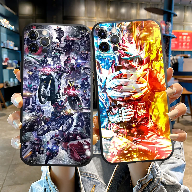 

Bandai Kamen Rider Phone Case For iPhone 12 11 13 Pro MAX 6 6S 7 8 Plus XS 13 12 Mini X XR SE 2020 5 Japan Anime Funda Cover