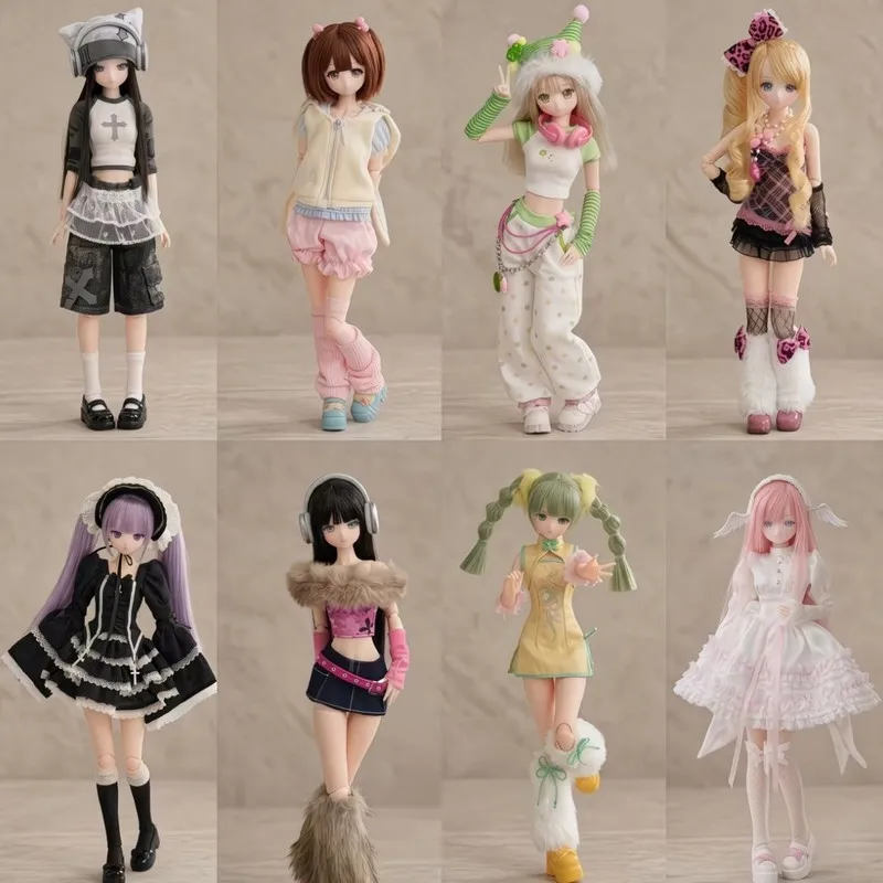 Фото Оригинальная коллекционная кукла BJD с шестью прядями волос, в стиле Mix Angel, модная, в закрытой упаковке, ручной работы, MJD, украшение, праздничный подарок №1