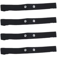 4x chest belt strap for polar wahoo garmin for sports wireless heart rate monitor