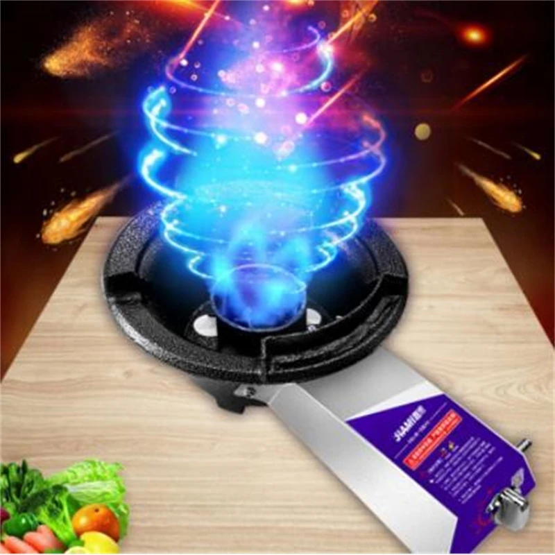 Energy saving Eco-friendly single gas stoves thickened material anti-fall catering equipment anti-scalding waterproof cooker