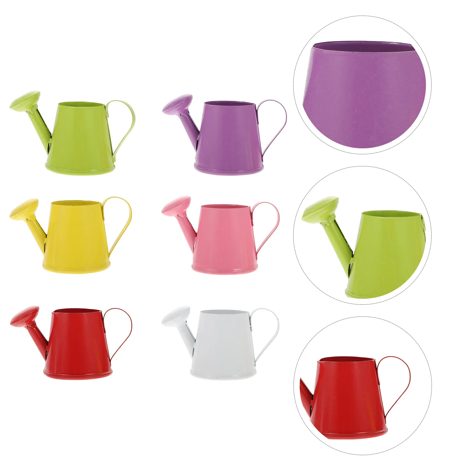 

Watering Can Kids Mini Kettle Pot Metal Garden Water Model Iron Gardening Tin Flower Toy Miniature Jug Sprinkler Indoor Bucket