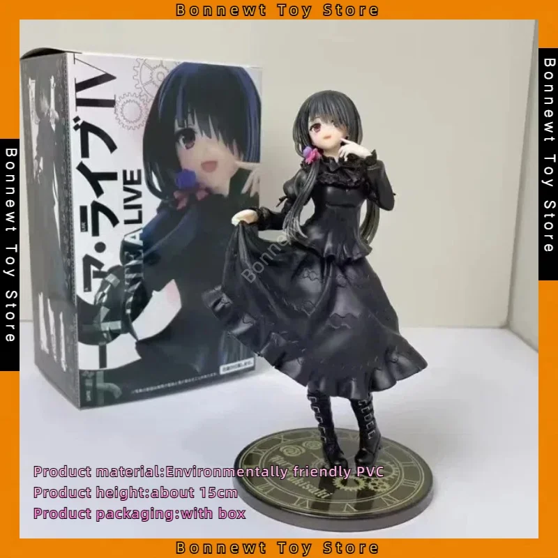 Платье Tokisaki Kurumi Date A Live длиной 15 см повседневная одежда версия. Фигурка Модель