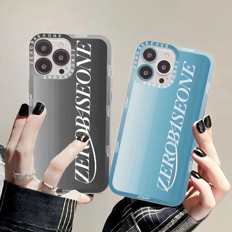 

Kpop ZEROBASEONE ZB1 Phone Case For IPhone 11 12 13 14 Mini Pro Max XR X XS TPU Clear Case For 8 7 6 Plus SE 2020