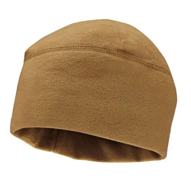 

Men Women Unisex Winter Solid Color Soft Warm Watch Cap Polar Fleece Thickened Military Army Beanie Hat Windproof Outdoor Tough