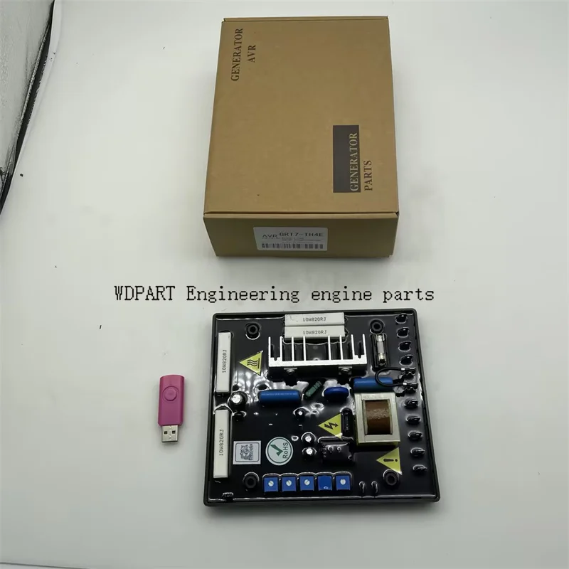 GRT7-TH4E Дизельный AVR 5A Регулятор напряжения Модуль регулятора давления для