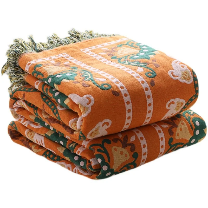 

Bedspread on the Bed Throw Blanket for Couch Sofa Plaid Summer Cozy