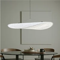 nordic postmodern white lights fixture coffee shop living room chandelier kitchen nordic fashion simple led pendant light