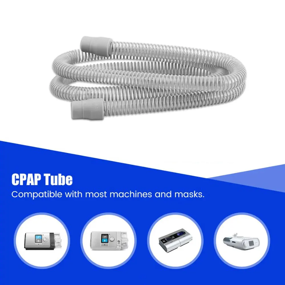 Фото Шланг CPAP Трубка CPAP Универсальная трубка CPAP Автоматическая трубка APAP Bipap против храпа, апноэ, респиратор, вентилятор, шланг 22 мм №3