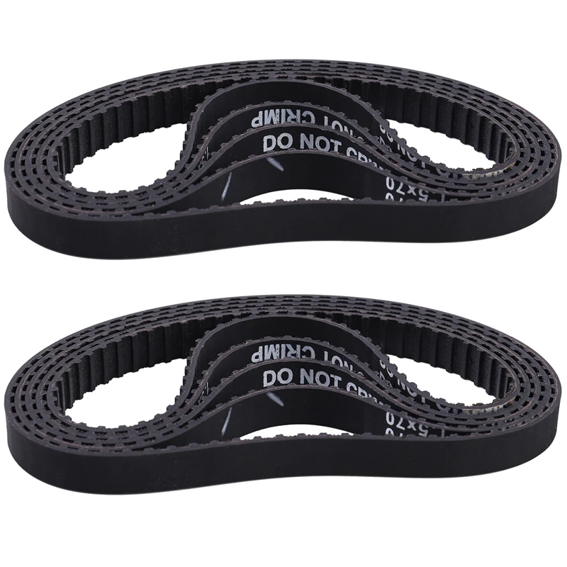 

GTBL 10Pcs Synchronous Belt GT2 Rubber Timing Belt M1.5X70tx9.5Mm Cj0618 SIEG C2 C3 Lathe Parts