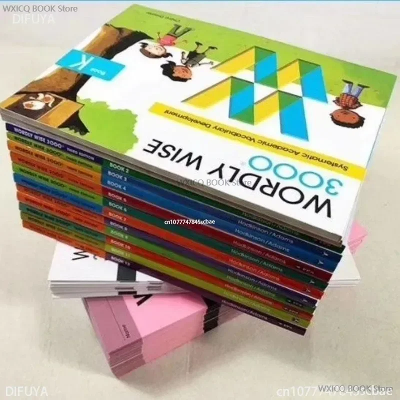 Лидер продаж книга WORDLY WISE 3000 K-Book 12 IELTS TOEFL английское слово словарный запас