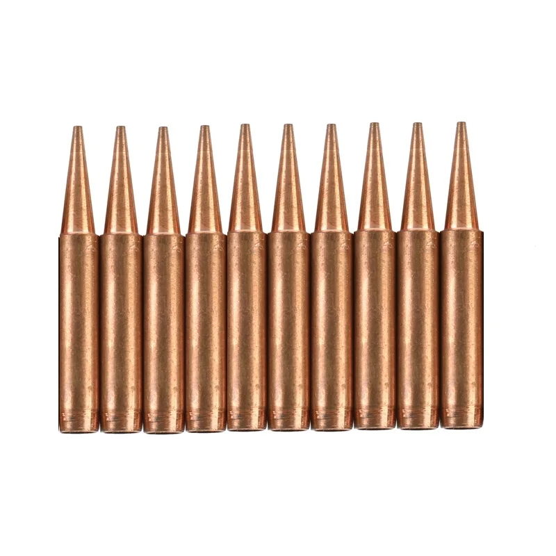 

10pcs/lot Pure Copper Soldering Iron Tips 900M-T-B Solder Tip Welding Sting for Lukey YIHUA Soldering Station
