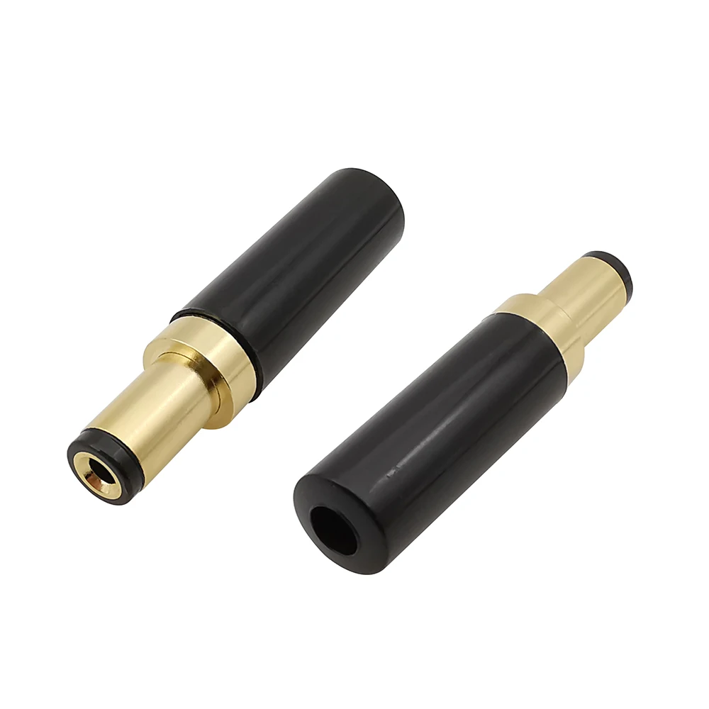 

2 шт. 5,5x2,1/5,5x2,5/4,0x1,7/3,5x1,35 мм Штекерный разъем питания постоянного тока, Позолоченный разъем для сварки, Выходная линия мощности