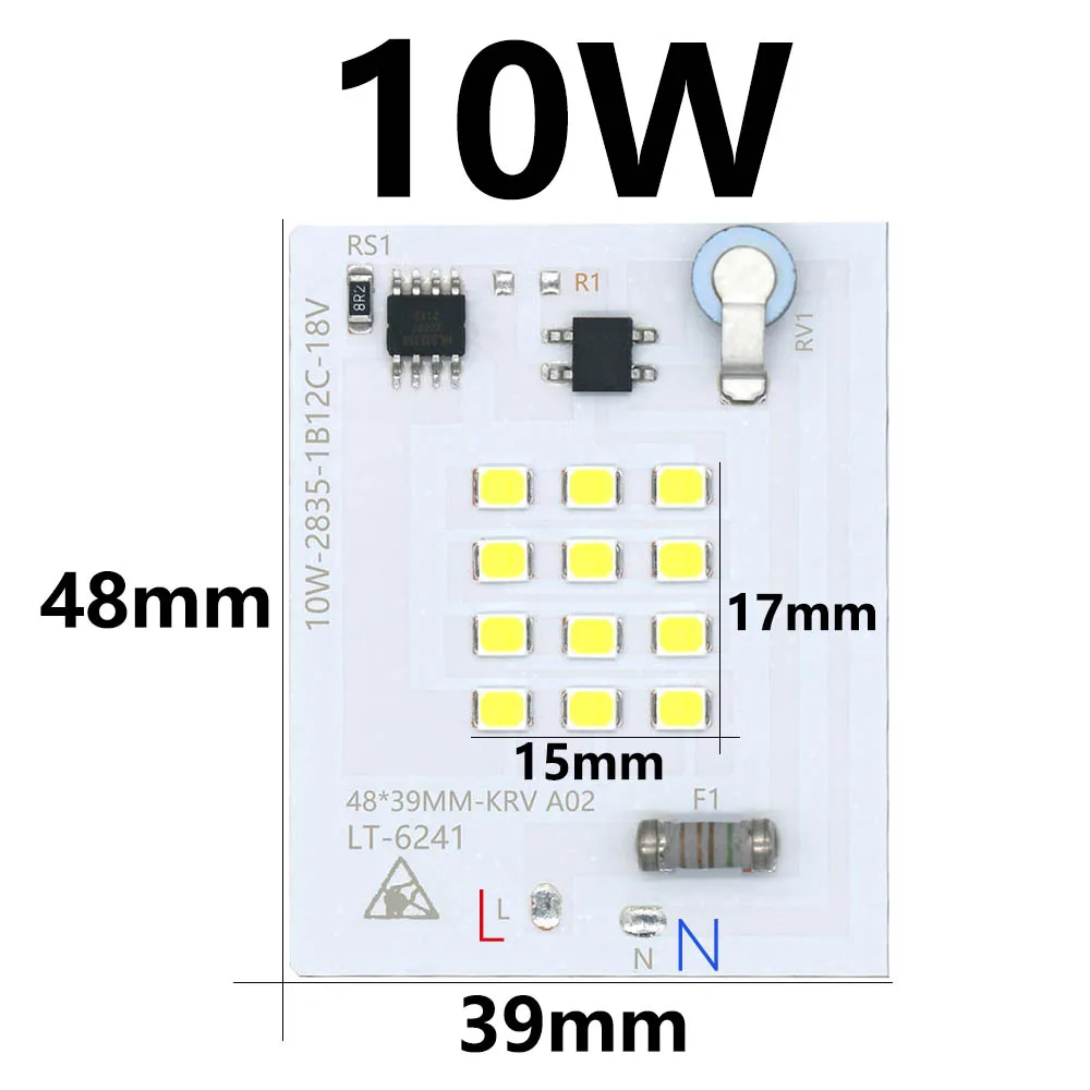 

Светодиодная плата источника света DT&ZM SMD2835 10-200Вт