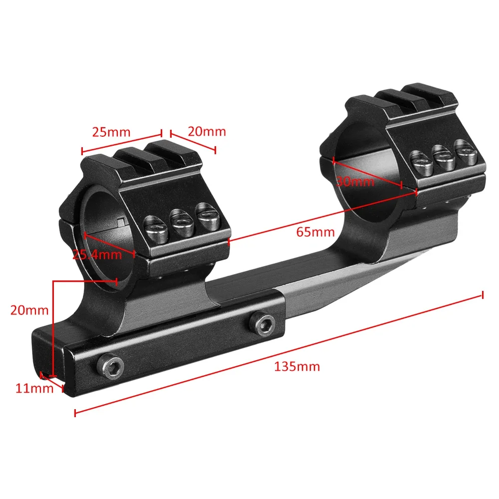 1 шт. двойные кольца для крепления 30/25 4 мм диаметр 11