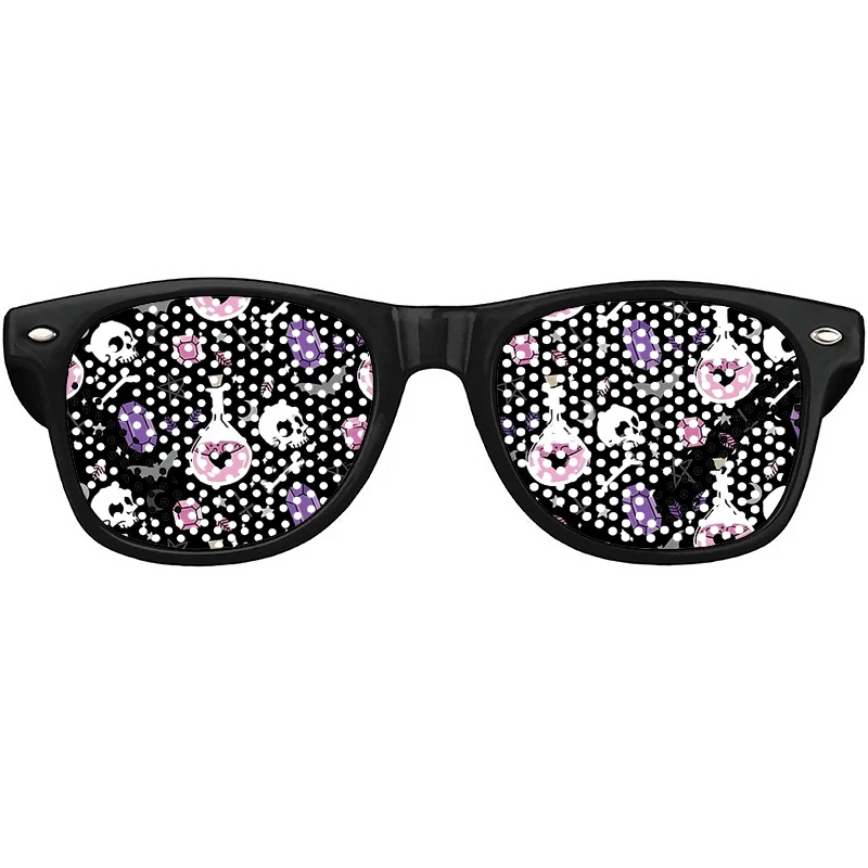 

Funny Glasses Crystals and Skulls Birthday Holiday Party Glasses Summer Beach Wedding Sunglasses For Women Men Eyeglasses