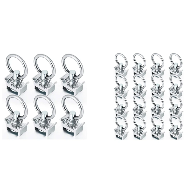 Фитинг с одной шпилькой L-рейка емкостью 4000 фунтов круглым кольцом Keeper Грузовое