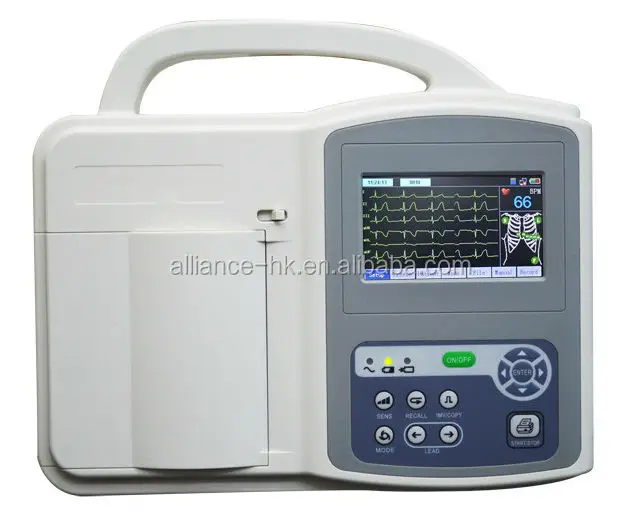 

8130 Digital 3 каналы ECG EKG Machine