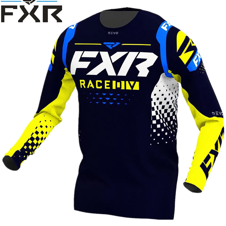 

2023 Motocross Jersey Mtb Downhill Jeresy Cycling Mountain Bike DH Maillot Ciclismo Hombre Quick Dry Jersey FXR Jersey