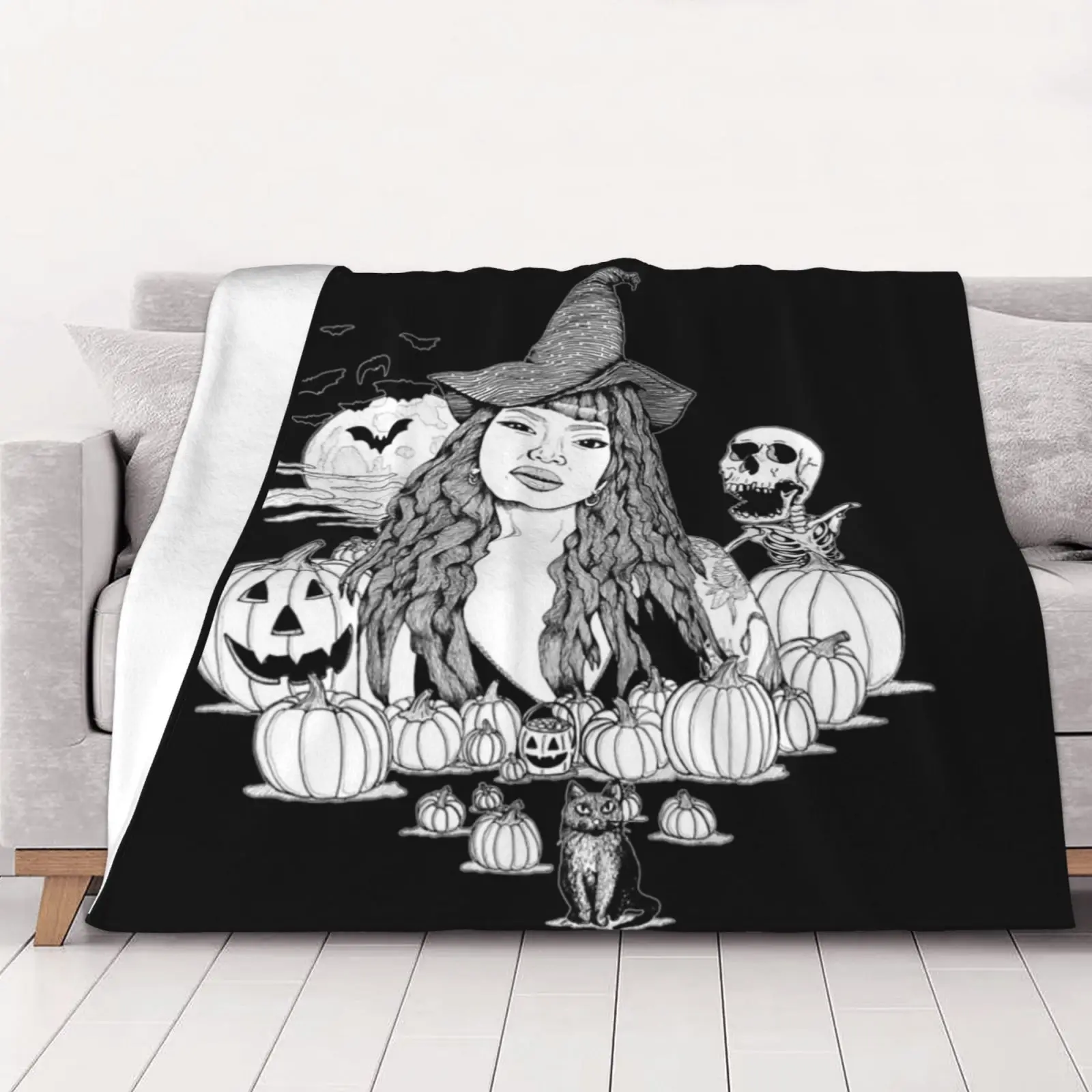 

A Pretty Little Witch Picnic Blanket Ins Wind Beds Baby Quilt