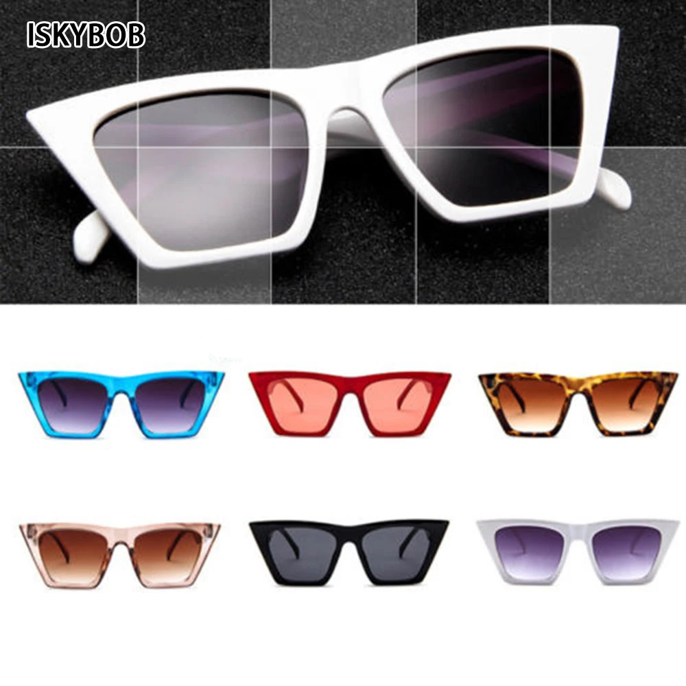 

New Arrival Vintage Retro Women Cat Eye Sunglasses Fashion Shades Oversized Glasses Popular Driver Goggles