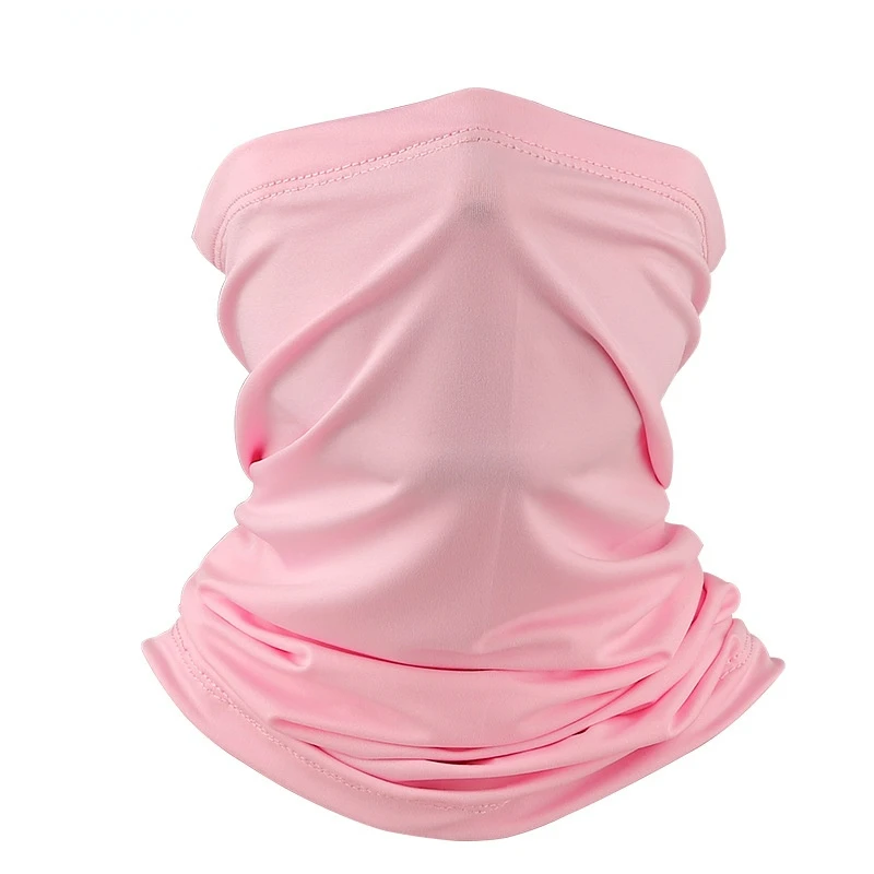 

1UV Protection Ice Silk Face Cover Neck Tube Outdoor Sports Bandana Scarf Breathable Hiking Scarf Neck Gaiter Bandana
