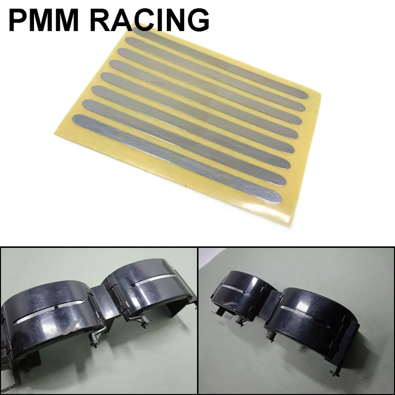 

Fender Trim Metal Sticker Strip for 1/14 Tamiya RC Truck Trailer Tipper MAN TGX TGS TGA Car Diy Parts