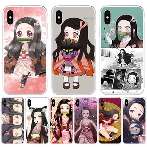 For Blackberry KEYone Key2 Lite Mercury Motion Passport Q30 Q20 Q10 DTEK 60 Case Demon Slayer Kamado Nezuko Silicone Phone Case For Blackberry KEYone Key2 Lite Mercury Motion Passport Q30 Q20 Q10 DTEK 60 Case Demon Slayer Kamado Nezuko Silicone Phone Case