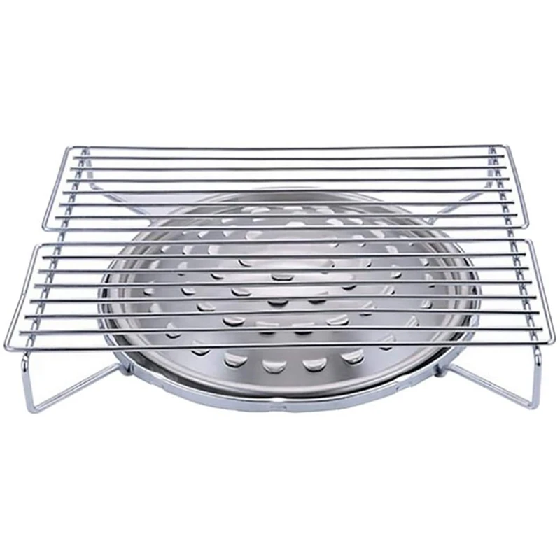 

Charcoal Pellet Grill For Gas Grill Universal Folding Grill
