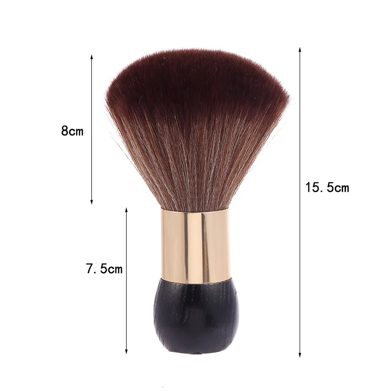 Мягкая щетка для волос в салоне подметания стрижки шеи лица чистки бороды