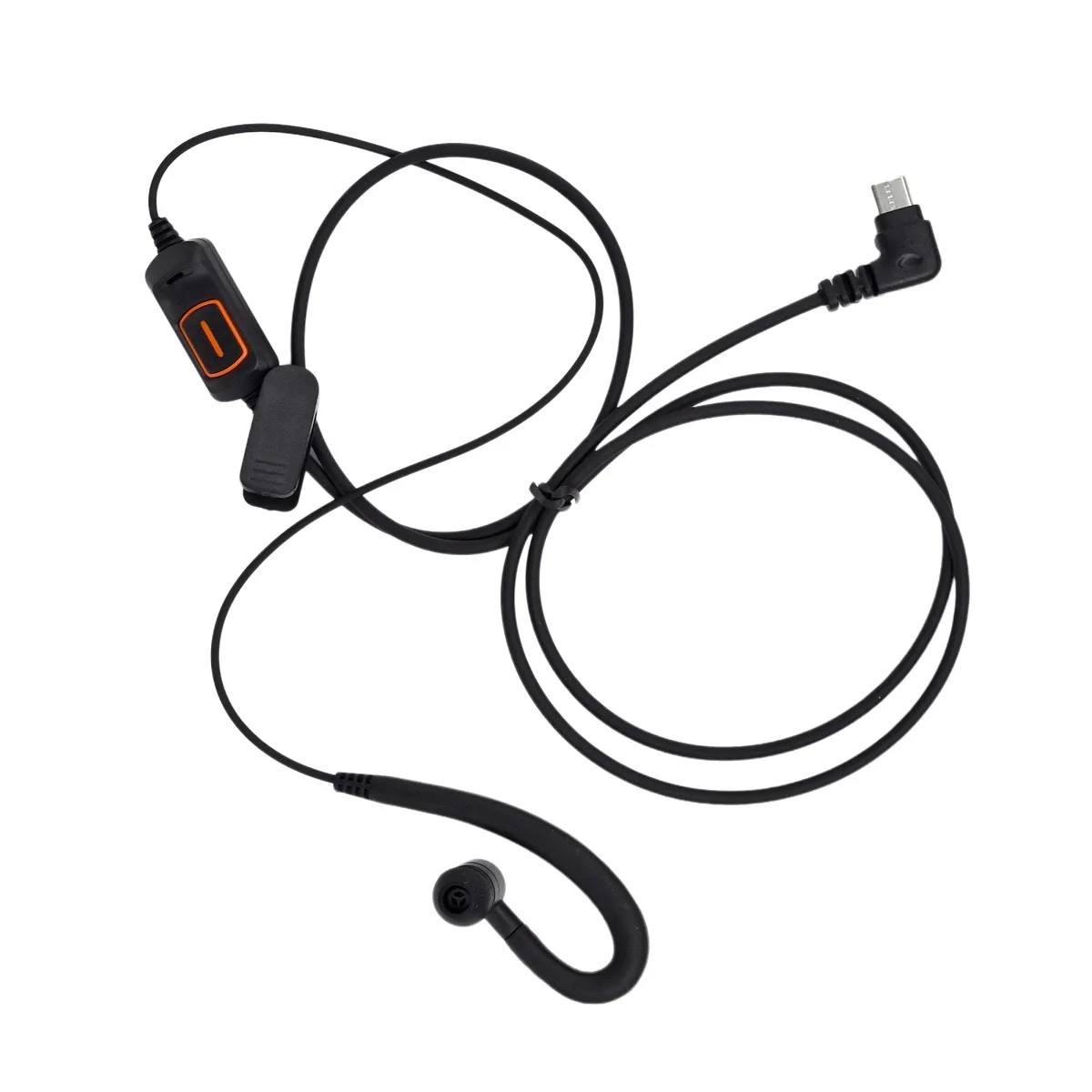 Фото Наушники Senhaix с разъемом USB Type-C (C-образный) для портативной рации GT12 GT-12, гарнитура с кнопкой PTT и микрофоном №1