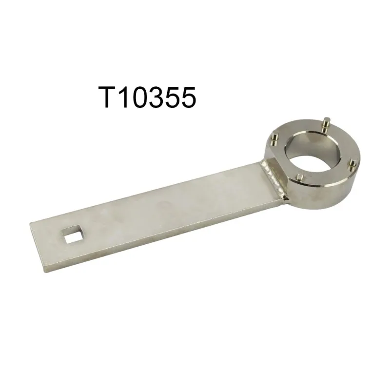 Фото Ключ для фиксации шкива A58X-Vibration Damper T10355, 4-сторонний, для аудиосистем и двигателей VW 1.8 и 2.0, инструмент для шкивов. №3