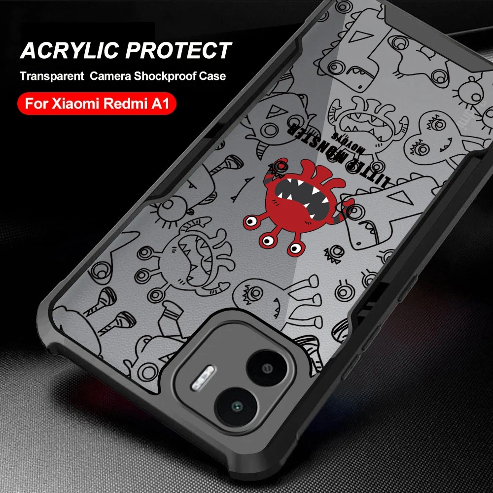 [Готовый запас] Для Redmi A4 5G A3X A3 Pro A2 Plus A1 Прозрачный чехол для предотвращения