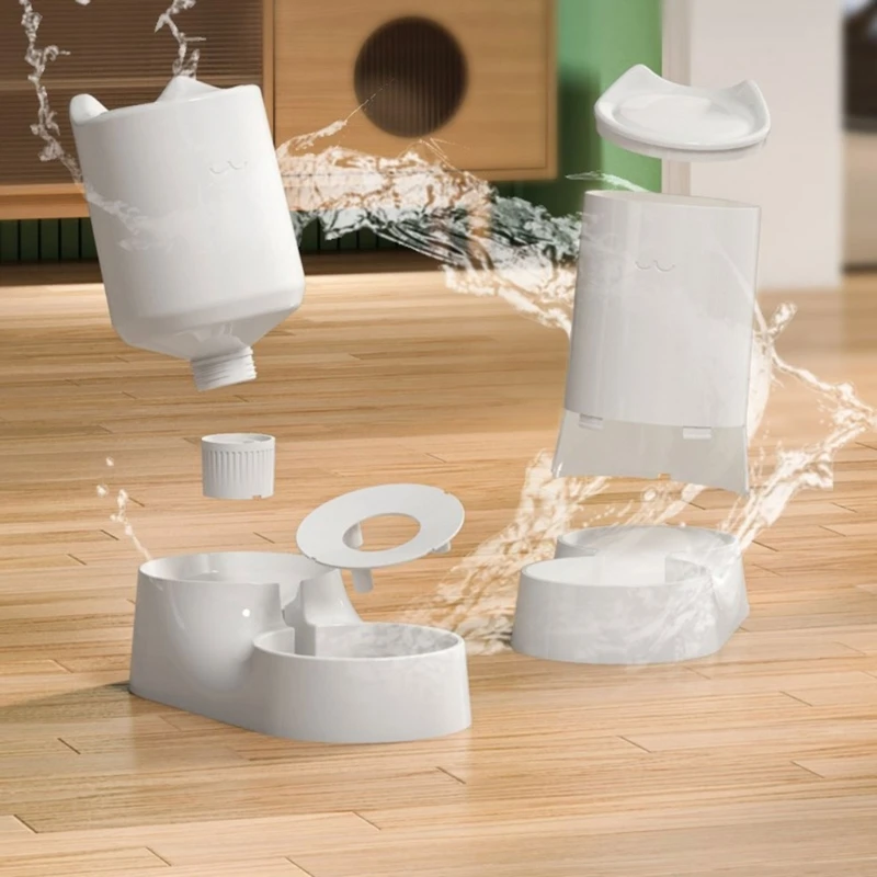 Кормушка для домашних животных автоматический дозатор воды собак и кошек