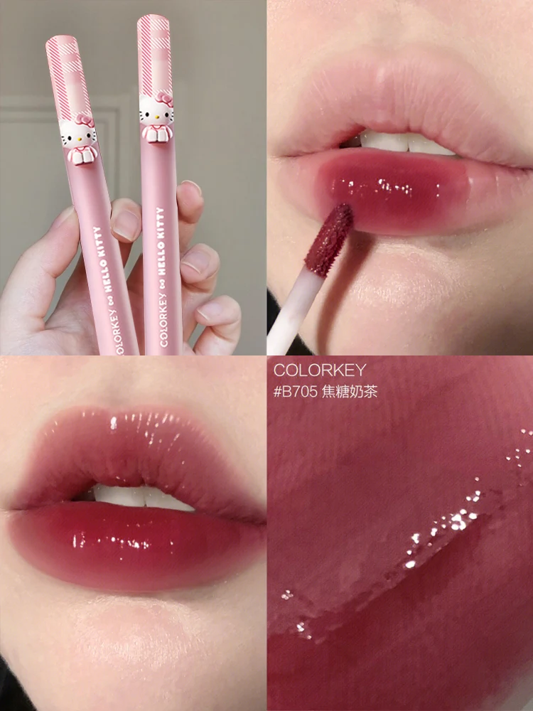 

Colorkey co-фирменная губная помада желание кролика губы грязь водяная туманная губная помада