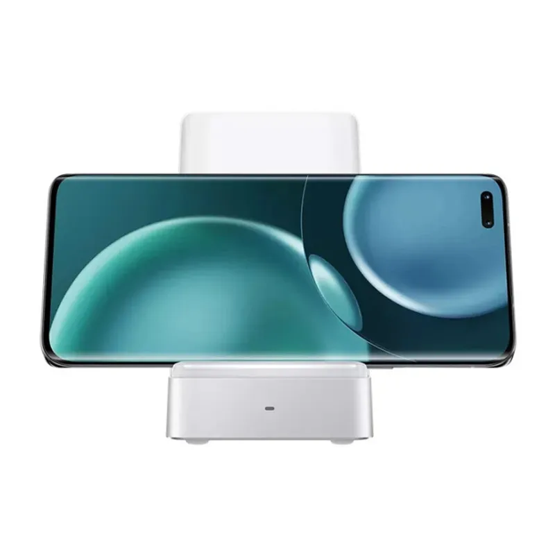 Фото Беспроводное зарядное устройство Honor 100 Вт, стерео, сверхбыстрая зарядка, интеллектуальное сочетание нескольких устройств с воздушным охлаждением, подставка для беспроводной зарядки №5