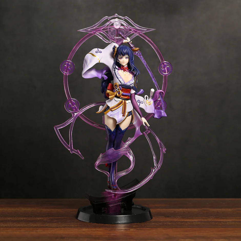 

Genshin Impact Beelzebul Raiden Shogun GK Statue Collection Model Doll PVC Figure Toy For Kids