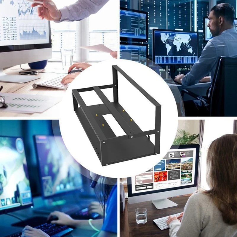 Открытая установка для майнинга рамка ETH/ETC/ZEC Ether аксессуары инструменты 6