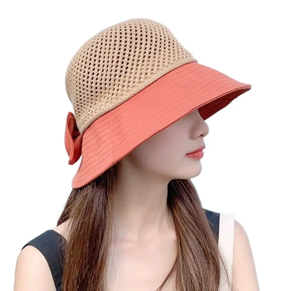 

Summer Sunscreen For Women Fisherman Hat Panama Hat UV Protection Beach Cap Bucket Hat Outdoor Wide Brim Sun Panama Cap