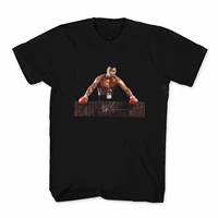 boxing champion mike tyson boxing fans gift t shirt high quality cotton large sizes breathable top loose casual t shirt