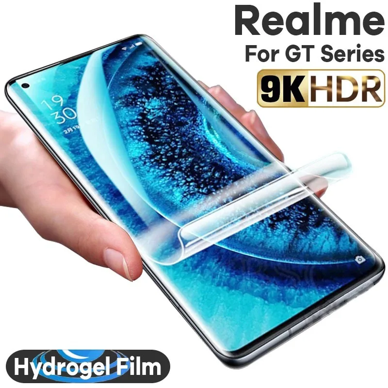 

Гидрогелевая пленка с полным покрытием для Realme Q5 Pro 5G, Защита экрана для Realme Q5 Q3 Pro 5G Q5i Q3i Q3S Q3T, пленка