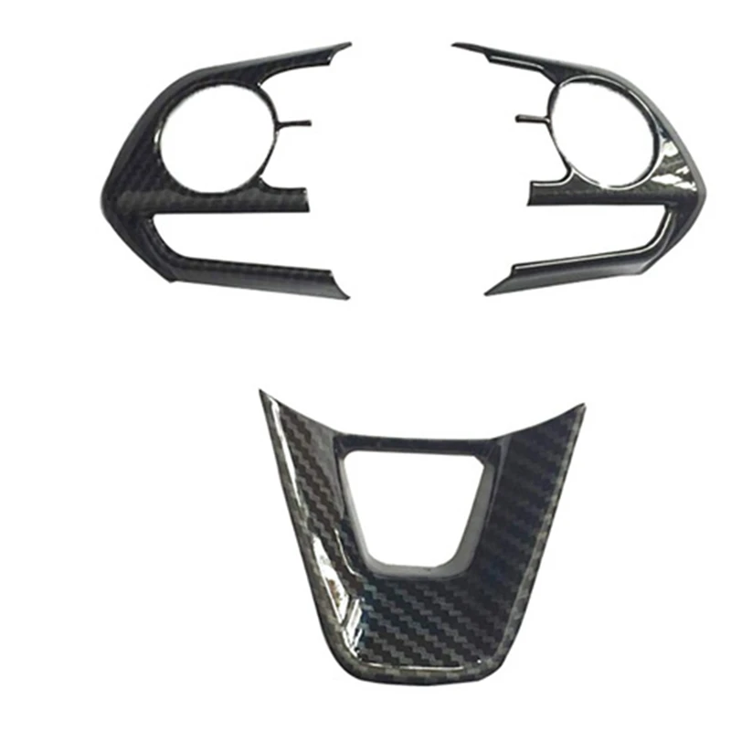 

Car Steering Wheel Decoration Cover Trim Interior Accessories For Toyota Corolla 2019-2020 ABS 12Pcs/Set
