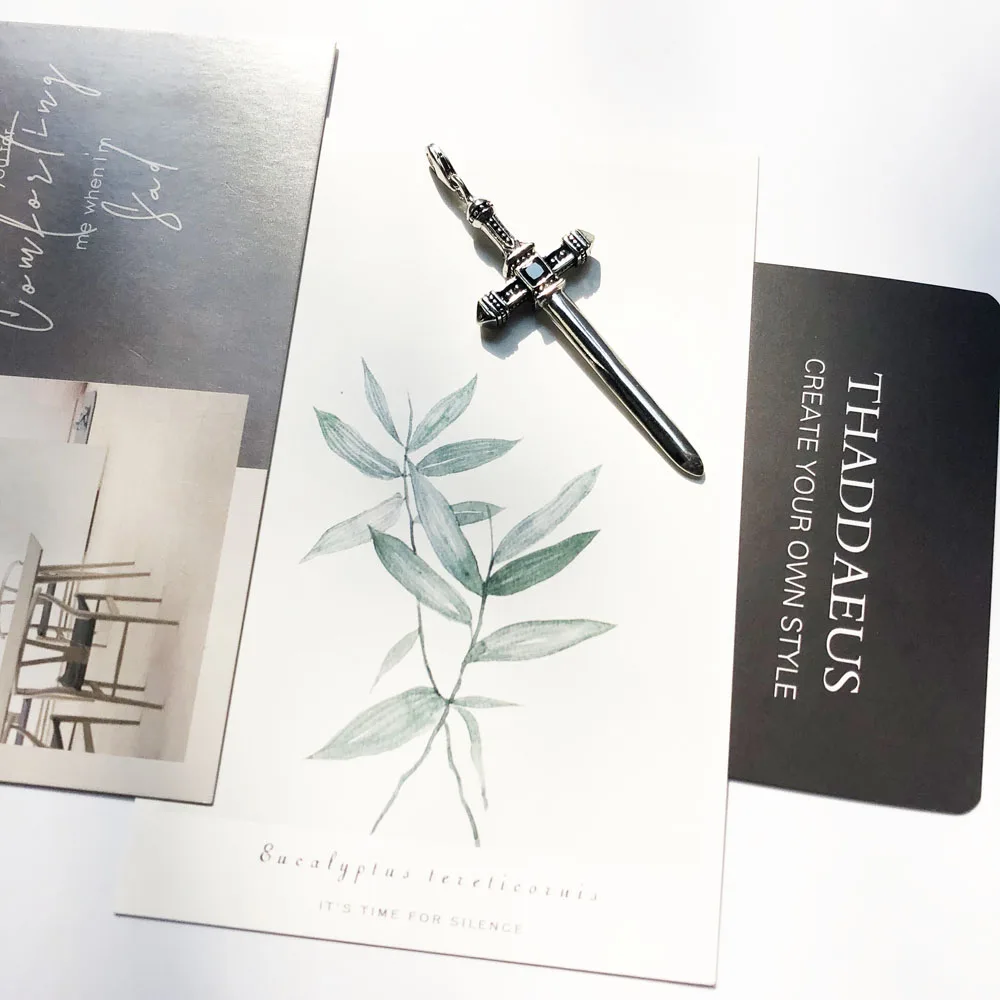 Подвеска в виде быка искусственный меч Модные Винтажные Украшения Rebel