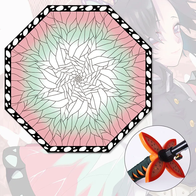 Зонт Demon Slayer Kimetsu no Yaiba фигурка клинок рассекающий демонов kimetsu no yaiba sabito 17cм bns373