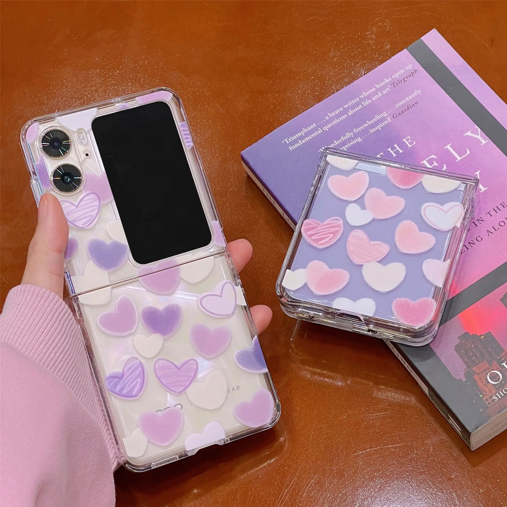 

For OPPO FIND N2 Flip case,PC material Hard cover cute phone case findn2flipcase OPPO FIND N2 Flip cover
