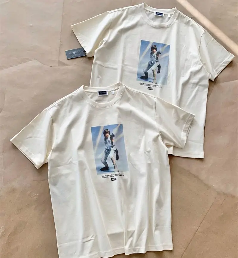 

23SS hip-hop NEW Oversized Kith T-shirt Men Women 1:1 Top Version 2023ss Summer Style short sleeves T Shirts Tees