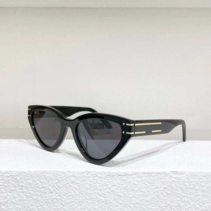 

Top Quality Luxury Brand Sunglasses Women Men Three-Tone Acetate Frame Cat Eye Sun Glasses Gafas De Sol Mujer